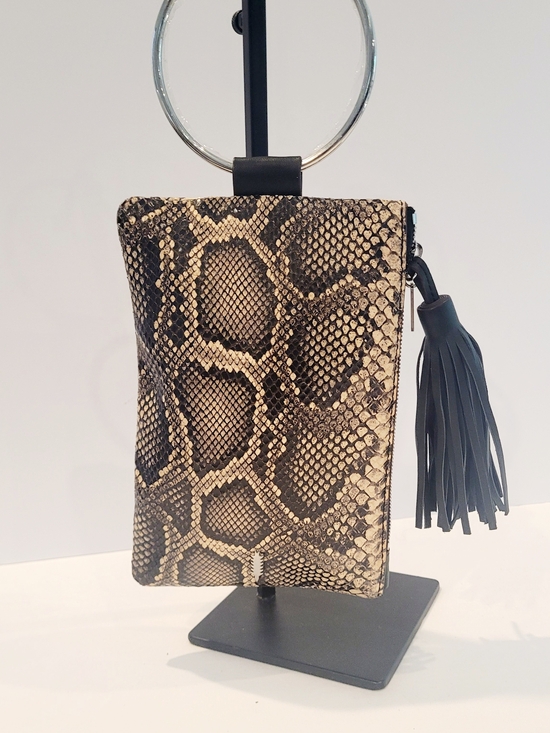 Thacker Handbags - Thacker Nolita Snake Embossed Wristlet NWOT